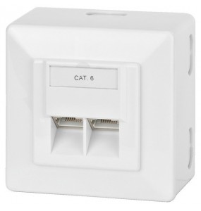 SCATOLA X MONTAGGIO A PARETE CAT-6