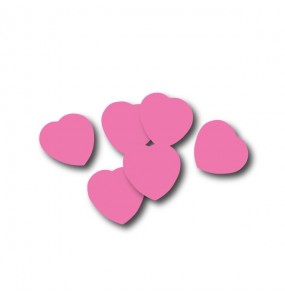 CORIANDOLO A CUORE IN CARTA 1Kg ROSA