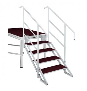 SCALA PIEGABILE CON N. 4 SCALINI