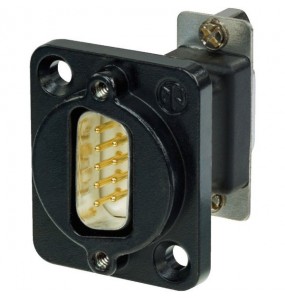 PRESA SERIALE DA PANNELLO 9 POLI