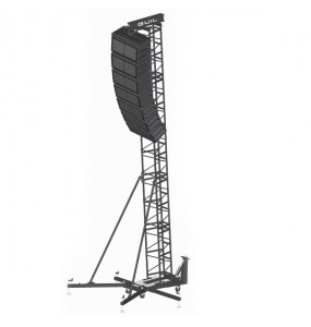 TORRE D'ELEVAZIONE PER LINE ARRAY 8,33MT800Kg COLORE NERO