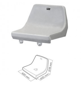 SEDUTA CON SCHIENALE PER PEDANE