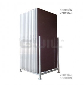 CONTENITORE PER TRASPORTO DI BARRIERE OPEDANE (RUOTE NON INCLUSE)