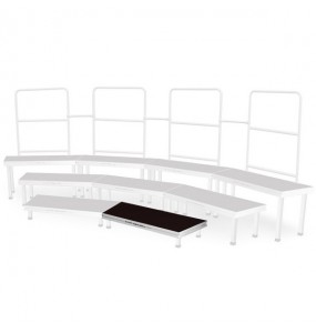 MODULO IN BETULLA ANTISCIVOLO SPESSORE 15MM. DIMENSIONI 1070X500X1245