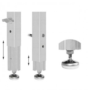 PIEDE TELESCOPICO H 40/60CM  PER PEDANATM442XL SERIES REGOLABILE 5CM