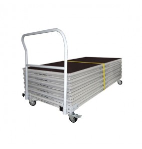 KIT PER TRASFORMARE UNA PEDANA TM442XL IN CARRELLO DI TRASPORTO.