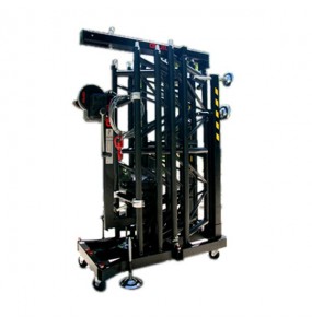 TORRE PER ELEVARE P.A. E LINE ARRAY COLORE NERO