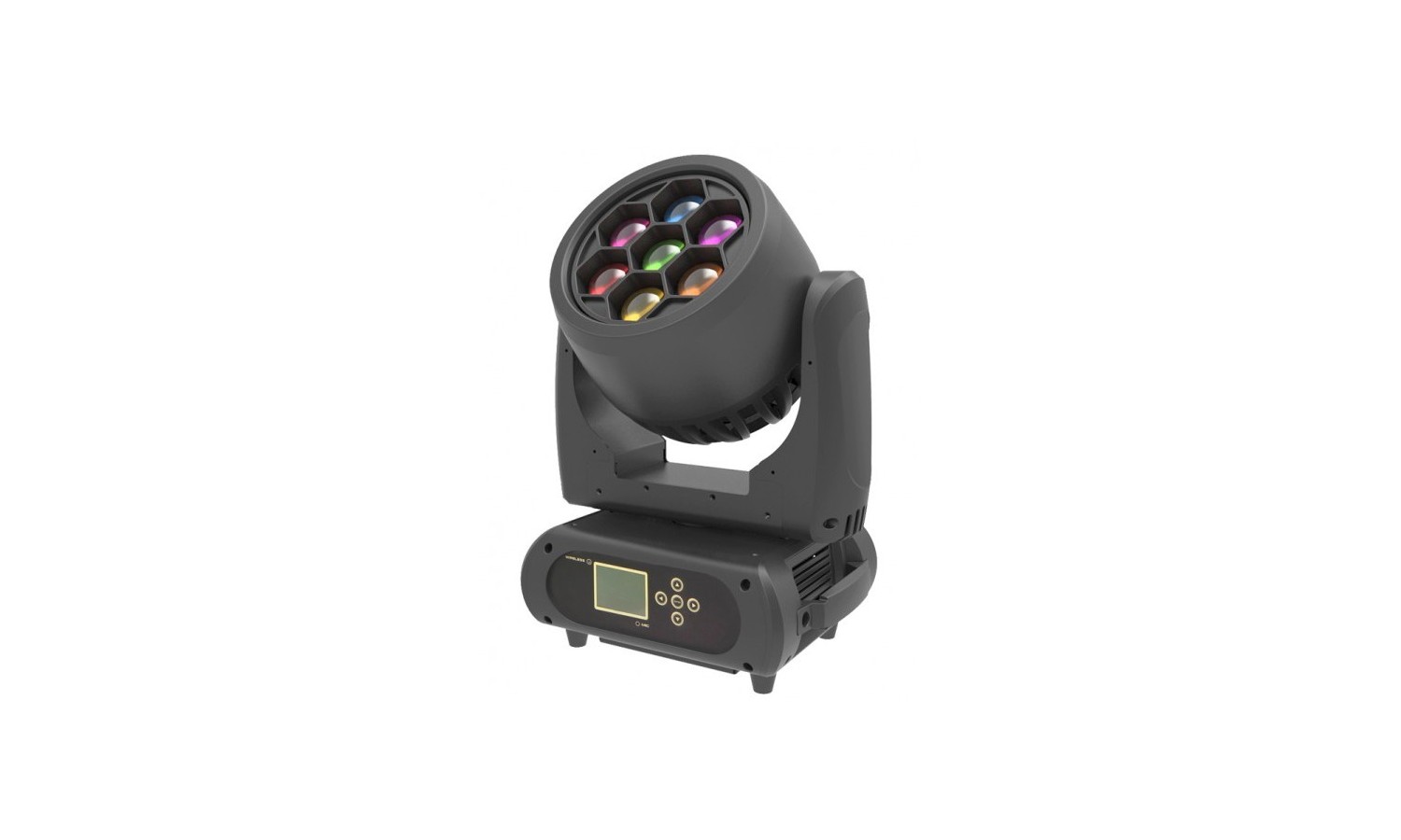 TESTA MOBILE BEAM/WASH 7 LED RGBW DA 32WE ZOOM Garanzia 1 a