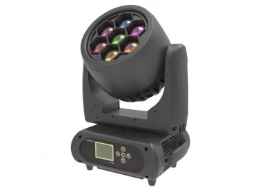 TESTA MOBILE BEAM/WASH 7 LED RGBW DA 32WE ZOOM Garanzia 1 a