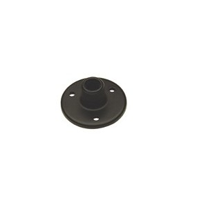 3-hole screw down base, round - 4.5 cm Ø