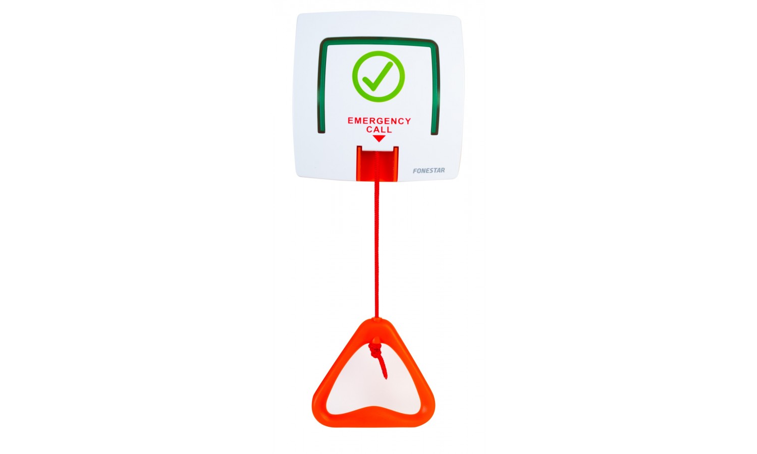 WC pull cord for alerts with cancellatio