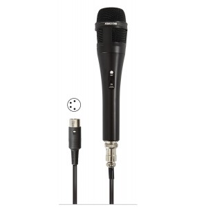 Unidirectional dynamic microphone.