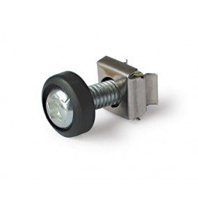 Bolt and nut for 19" rack