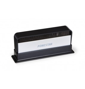 Vinyl record cleaning brush