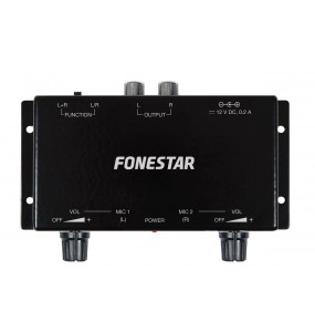 Microphone to aux preamplifier