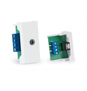 3.5 mm stereo connection panel