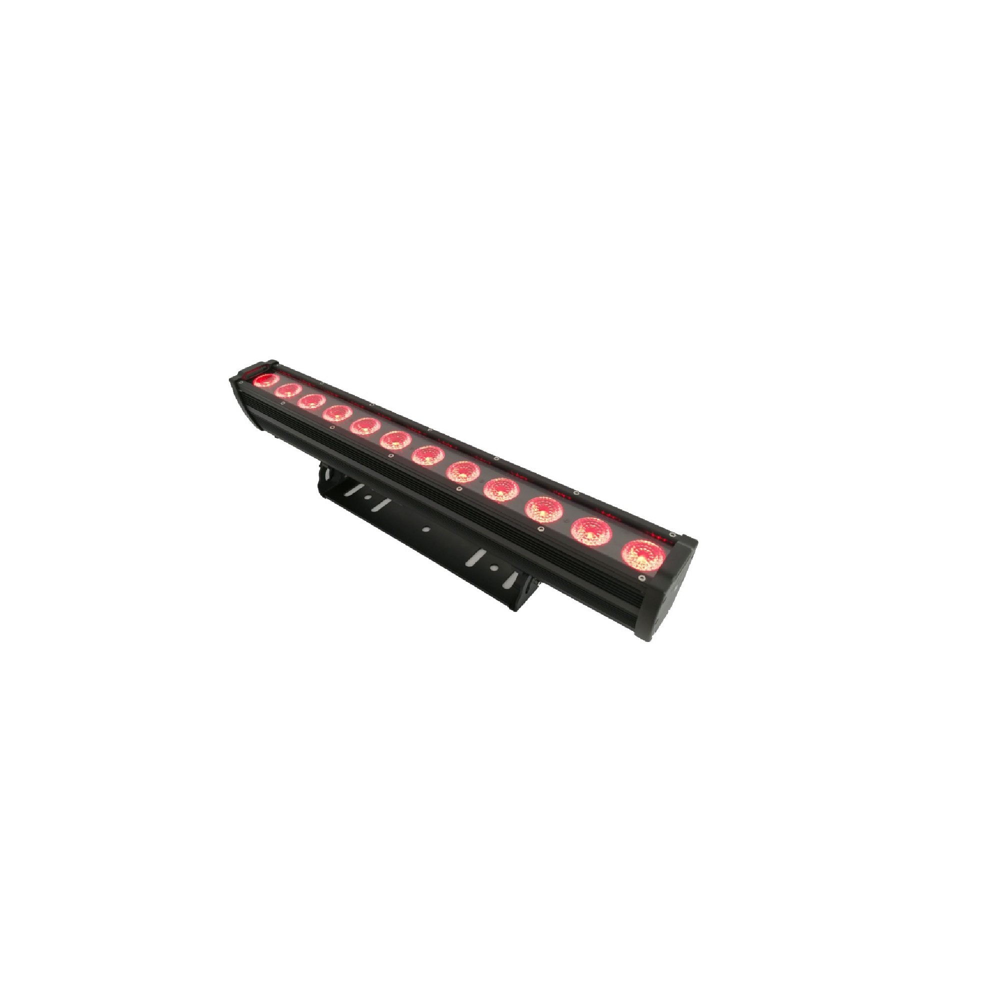 Batteriebetriebene LED-Leiste 12 LED RGBWA + UV 12W IP65