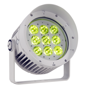 PROIETTORE SPOT A 9 LED RGBL 180W IP67